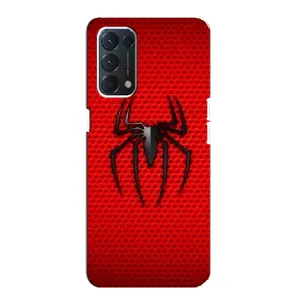 Чехол с человеком пауком для Oppo Find X3 Lite - (AlphaPrint) (Паук Марвел)