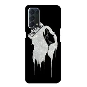 Чохол з Короною OPPO Знайти ХЗ Лайт - (AlphaPrint) (Принцеса)
