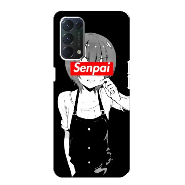 Чехол с принтом «Senpai» для OPPO Find X3 Lite Чехол с принтом «Senpai» для OPPO Find X3 Lite