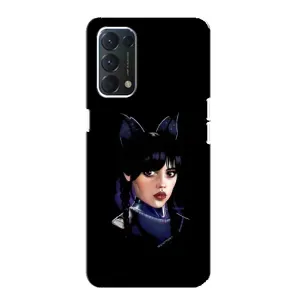 Чохли Венсдей на Oppo Find X3 Lite Уенсдей (AlphaPrint) (серйозна Венздей)
