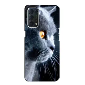 Чохли з Котиками для Oppo Find X3 Lite (VPrint) (Сірий Кіт)