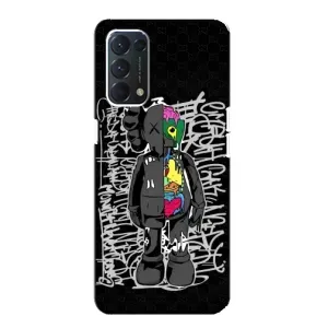 Чохли для Oppo Find X3 Lite - Bearbrick Louis Vuitton (PREMIUMPrint) (Стиль Bearbrick)