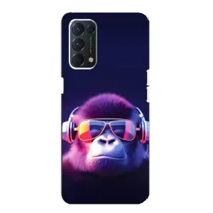 Чохол з Мавпами Oppo Find X3 Lite - (AlphaPrint) (Стильна мавпа)
