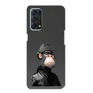 Чохли з Мавпами NFT для Oppo Find X3 Lite (AlphaPrint) (стильна мавпа NFT)