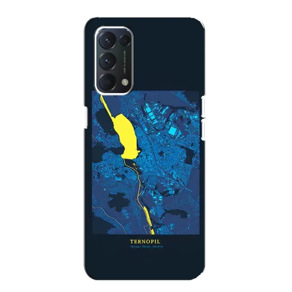 Чехол с принтом «Тернополь» для OPPO Find X3 Lite