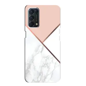 Мраморний чехол на Oppo Find X3 Lite (VPrint) (Тройний мрамор)