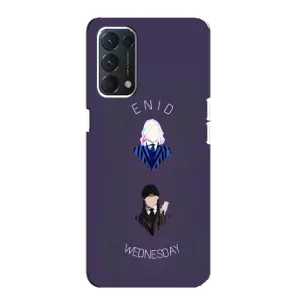 Чохли Венсдей на Oppo Find X3 Lite Уенсдей (AlphaPrint) (Венздей і подруга)