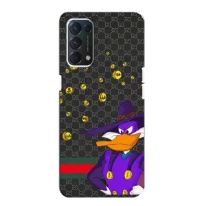 Бренднові Чохли для Oppo Find X3 Lite - (PREMIUMPrint) (Утка Гуччі)