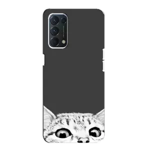 Чохол на OPPO Знайти ХЗ Лайт з Котиками (VPrint) (Виглядає котик)