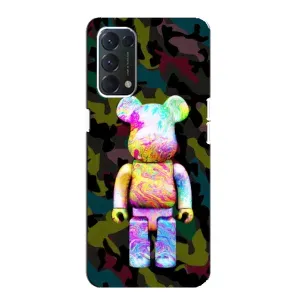 Чохли для Oppo Find X3 Lite - Bearbrick Louis Vuitton (PREMIUMPrint) (Яскравий Bearbrick)