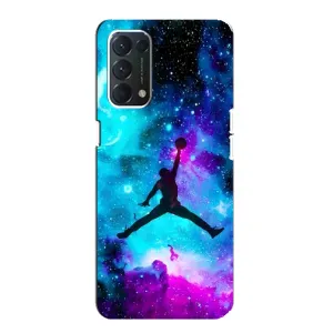 Чохли для Oppo Find X3 Lite - з картинкою JORDAN (AlphaPrint) (Яскравий Джордан)