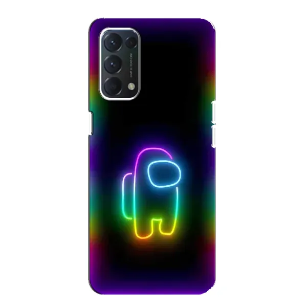 Чехол с принтом «Яркий скин» для OPPO Find X3 Lite