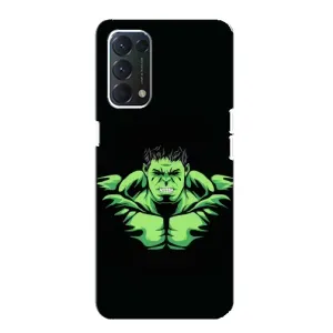 Чохли з героями Марвел Oppo Find X3 Lite (VPrint) (Зелений Халк)