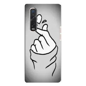 Чохол з принтом «Значок Love» для OPPO Find X3 Pro