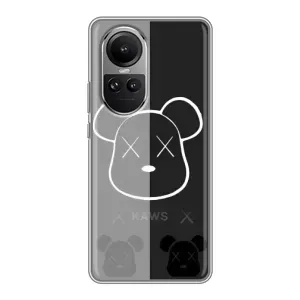 Чохли для Oppo Reno 10 Pro - Bearbrick Louis Vuitton (PREMIUMPrint) (БеарБрік очі)