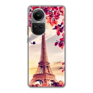 Чохол Ейфелева Вежа Oppo Reno 10 Pro - (AlphaPrint) (Ейфелева Вежа)