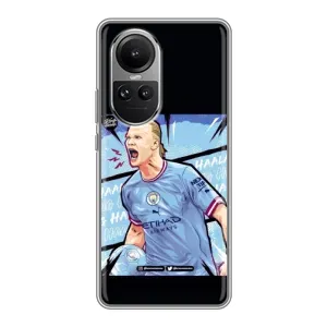 Чохли з футболістом Ерлінг Холанд для Oppo Reno 10 Pro (AlphaPrint) (гол Ерлінг Холанд)