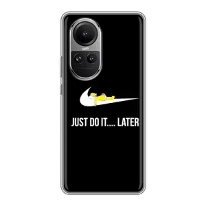 Чjхол з Сімпсонами для Oppo Reno 10 Pro (VPrint) (Гомер Later)