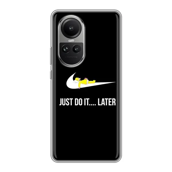 Чехол с принтом «Гомер Later» для OPPO Reno 10 Pro