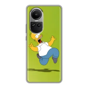Чjхол з Сімпсонами для Oppo Reno 10 Pro (VPrint) (Гомер Сімпсон)