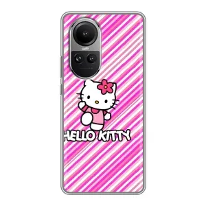 Чохол для дитини на OPPO Reno 10 Про (VPrint) (Hello Kytty)
