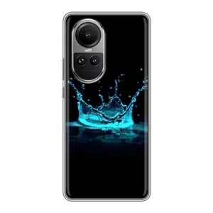 Чохол з Короною OPPO Reno 10 Про - (AlphaPrint) (Крапля корони)