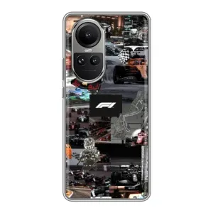 Чохол Формула1 на Oppo Reno 10 Pro (Гоночний колаж Ф1)