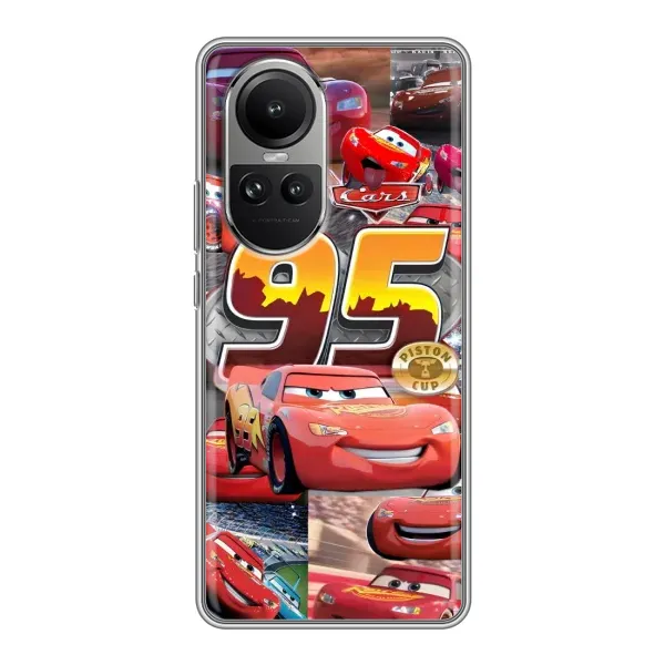Чехол с принтом «Коллаж Молния Маквин» для OPPO Reno 10 Pro Чехол с принтом «Коллаж Молния Маквин» для OPPO Reno 10 Pro