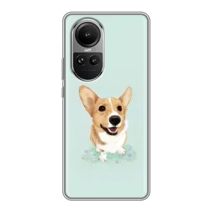 Чохли з собаками для Oppo Reno 10 Pro (VPrint) (Коргі)