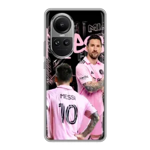 Чохли для OPPO Reno 10 Про - Лео Мессі Маямі (Король Мессі)