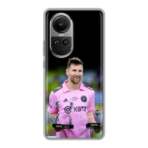 Чохли для OPPO Reno 10 Про - Лео Мессі Маямі (Кубки Мессі)