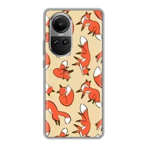 Чохли з картинкою Лисичка для Oppo Reno 10 Pro (VPrint) (Лисички)