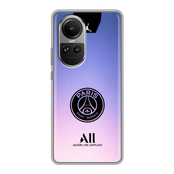 Чехол с принтом «лого PSG» для OPPO Reno 10 Pro
