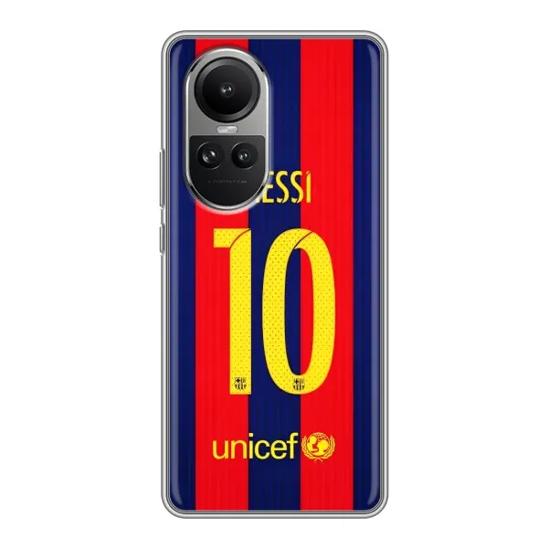 Чохол з принтом «Messi Barca 10» для OPPO Reno 10 Pro Чохол з принтом «Messi Barca 10» для OPPO Reno 10 Pro