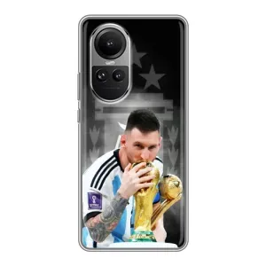 Чохли для Oppo Reno 10 Pro (Leo чемпіон) (AlphaPrint) (Мессі Чемпіон)