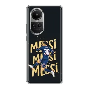 Чохли для Oppo Reno 10 Pro (Leo чемпіон) (AlphaPrint) (Messi ПСЖ)