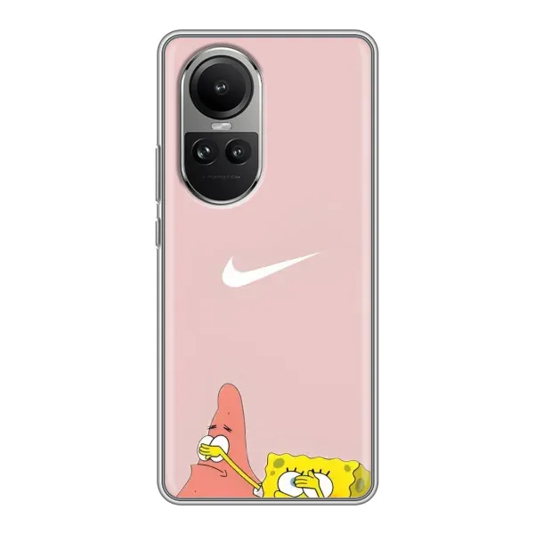 Чохол з принтом «Патрік і Губка» для OPPO Reno 10 Pro Чохол з принтом «Патрік і Губка» для OPPO Reno 10 Pro