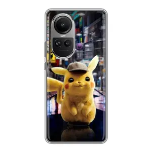 Чохли з крутими принтами для Oppo Reno 10 Pro - (PREMIUMPrint) (Пикачу)