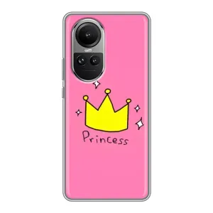 Чохол з картинкою (Стильні) OPPO Reno 10 Про - (AlphaPrint) (Princess)