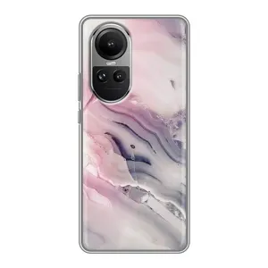 Мраморний чехол на Oppo Reno 10 Pro (VPrint) (Пурпурний Мрамор)