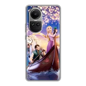 Чохол для дитини на OPPO Reno 10 Про (VPrint) (Рапунцель і Флінн)