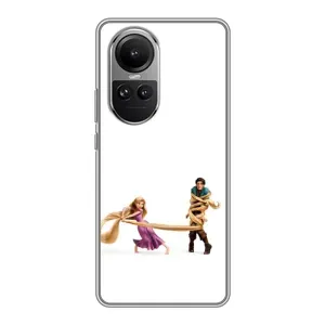 Чохол Рапунцель для Oppo Reno 10 Pro (Рапунцель та Флін)