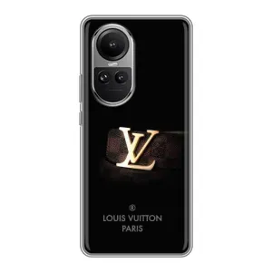 Чехлы Луи Витон для Oppo Reno 10 Pro (AlphaPrint - LOUIS VUITTON) (ремешок LV)