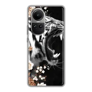 Чохли з картинкою животних Oppo Reno 10 Pro (Стильний ТИГР)
