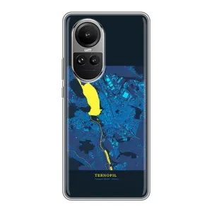Чохли для OPPO Reno 10 Про Міста України (Тернопіль)