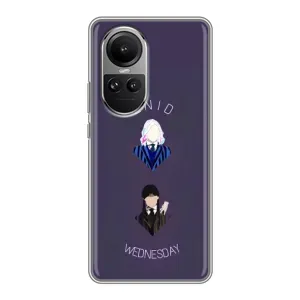 Чохли Венсдей на Oppo Reno 10 Pro Уенсдей (AlphaPrint) (Венздей і подруга)