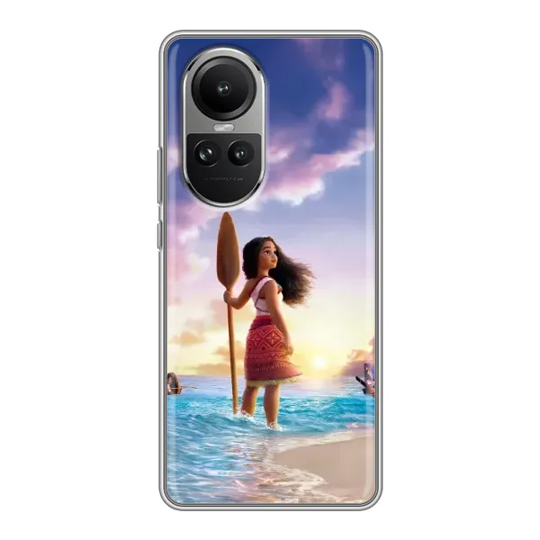 Чохол з принтом «Моана з веслом» для OPPO Reno 10 Pro Чохол з принтом «Моана з веслом» для OPPO Reno 10 Pro