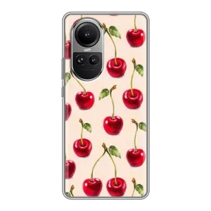 Чохли з фруктами для Oppo Reno 10 Pro (VPrint) (Черешня)
