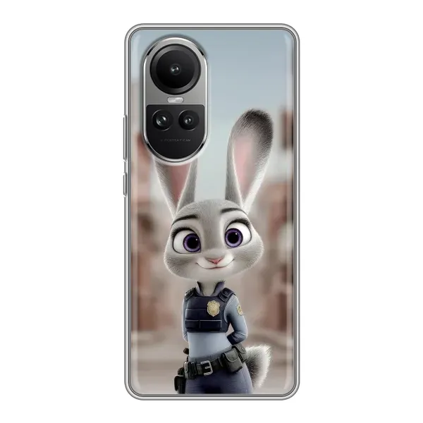 Чохол з принтом «Офіцер Джуді Гопс» для OPPO Reno 10 Pro Чохол з принтом «Офіцер Джуді Гопс» для OPPO Reno 10 Pro
