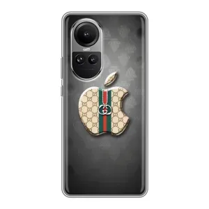 Чехол с принтом «Apple gucci» для OPPO Reno 10